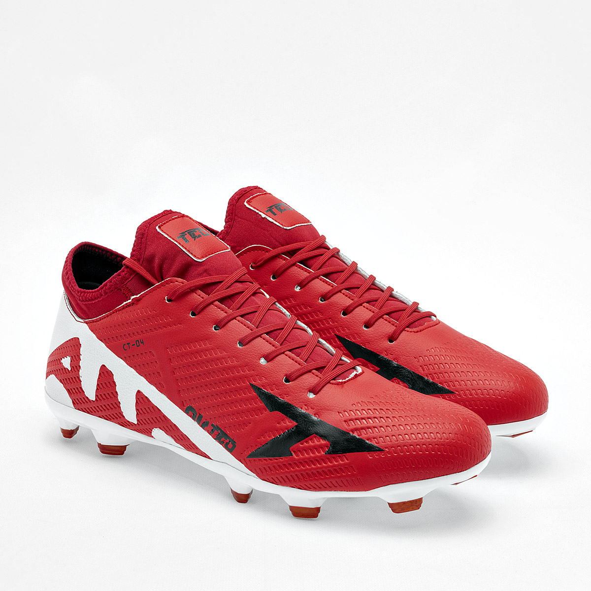 Foto 3 pulgar | Trucco Tenis Deportivo Para Hombre Rojo Blanco
