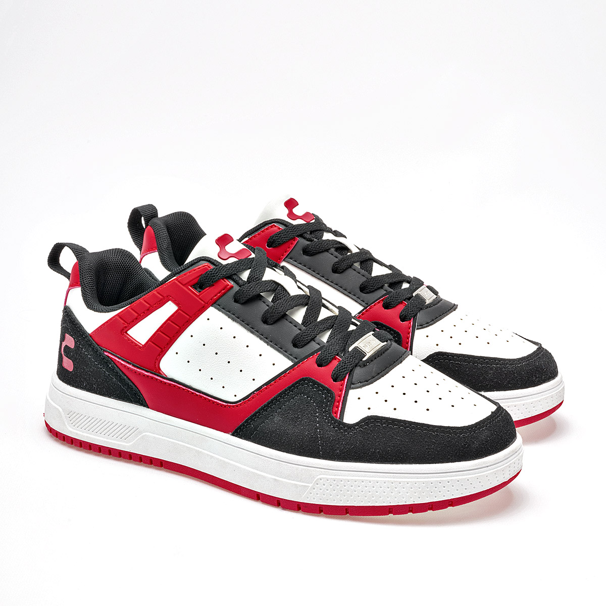 Foto 2 | Charly Tenis Urbano Para Hombre Blanco Negro Rojo, Hasta Agotar Existencia, Importado