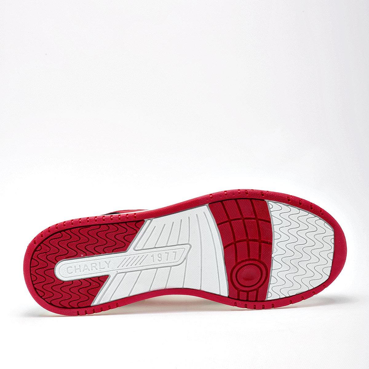 Foto 5 pulgar | Charly Tenis Urbano Para Hombre Blanco Negro Rojo, Hasta Agotar Existencia, Importado