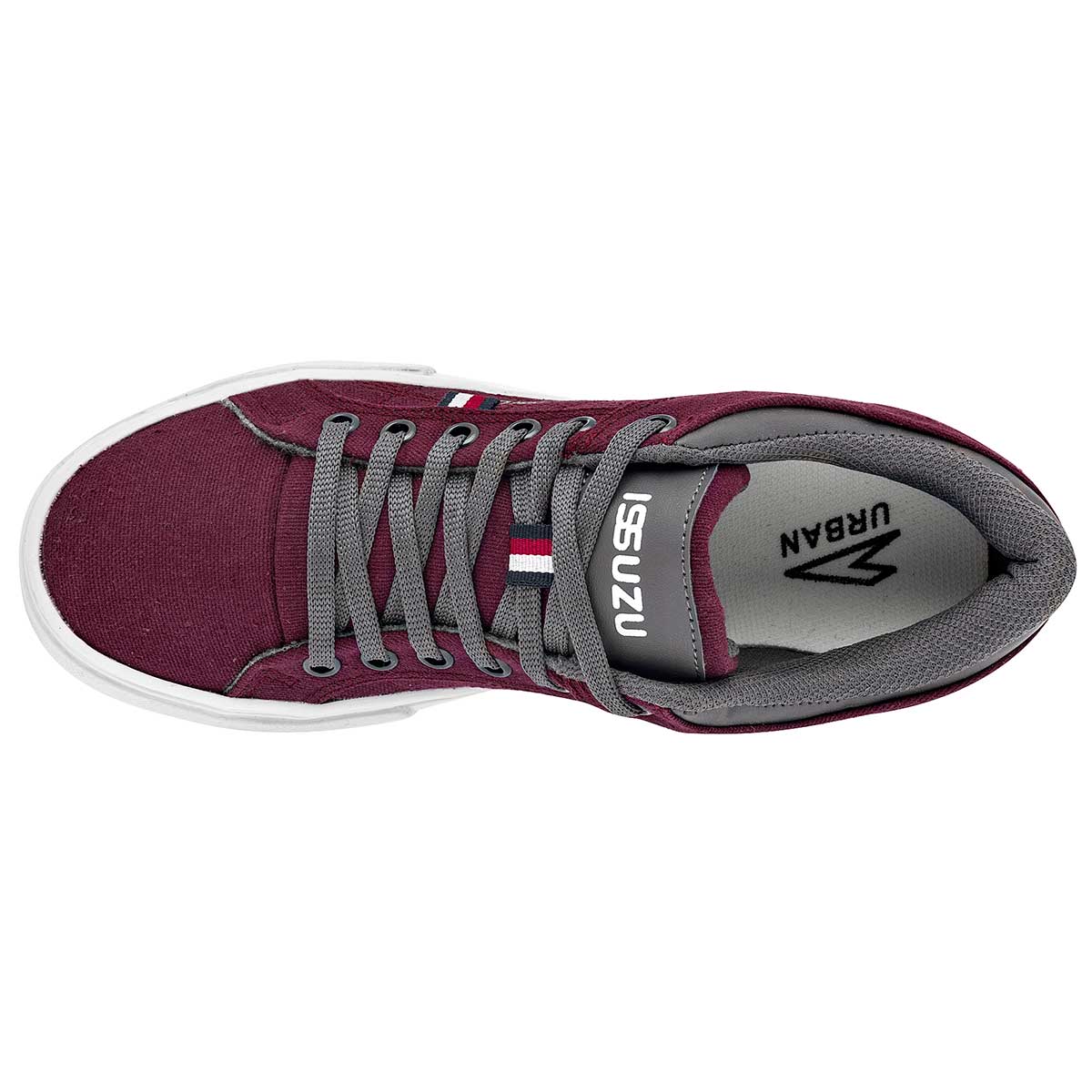 Foto 3 pulgar | Celex Tenis Urbano Para Hombre Vino Gris