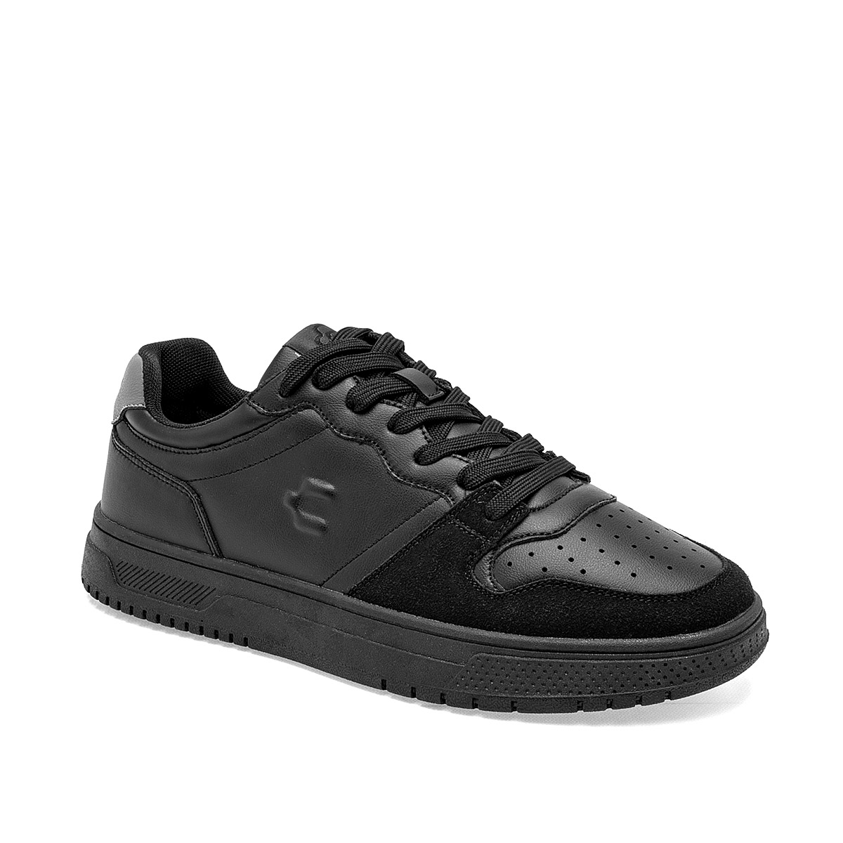 Foto 2 pulgar | Charly Tenis Urbano Para Hombre Negro, Importado, Hasta Agotar Existencia