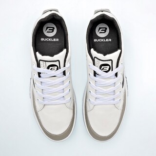 Foto 3 | Buckler Tenis Urbano Para Hombre Blanco Gris Negro