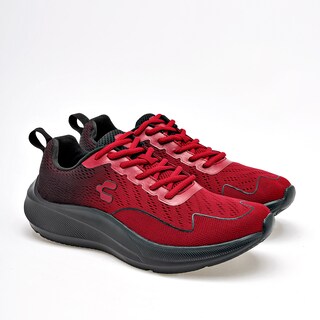 Foto 2 | Charly Tenis Deportivo Para Hombre Rojo Negro, Importado, Hasta Agotar Existencia