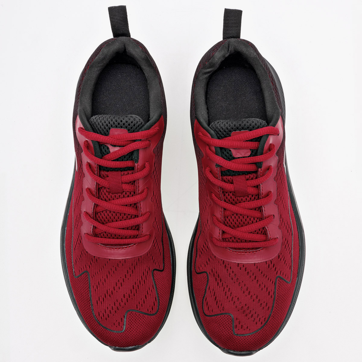 Foto 4 pulgar | Charly Tenis Deportivo Para Hombre Rojo Negro, Importado, Hasta Agotar Existencia
