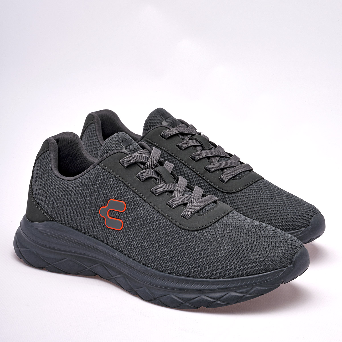 Foto 2 | Charly Tenis Deportivo Para Hombre Gris, Importado / Agujeta Elastica