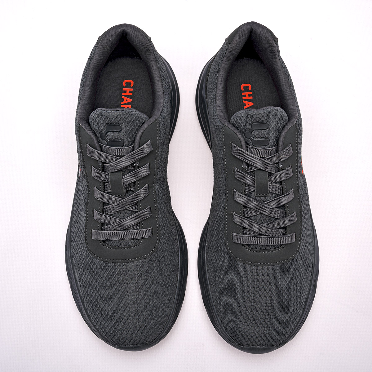 Foto 4 pulgar | Charly Tenis Deportivo Para Hombre Gris, Importado / Agujeta Elastica