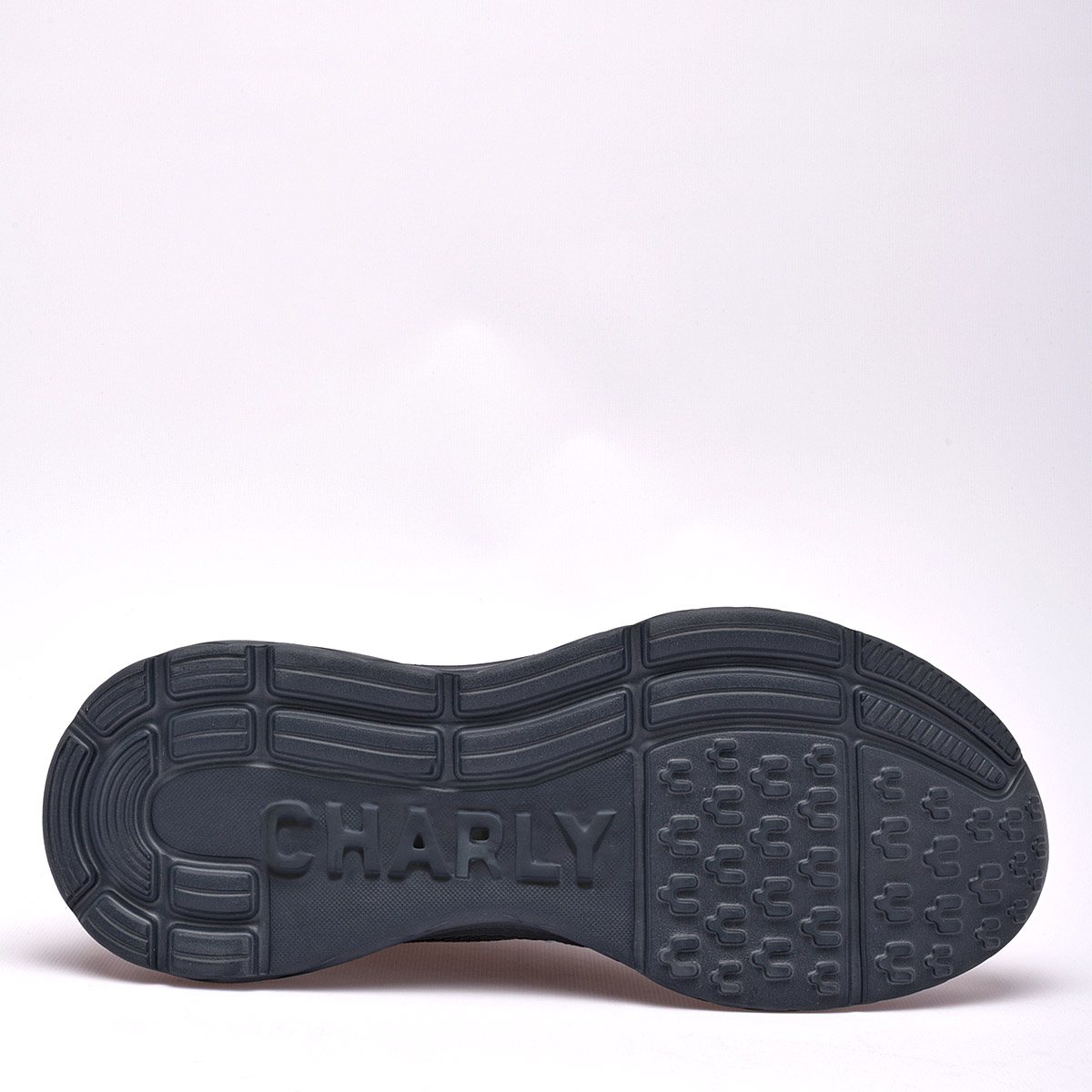Foto 5 pulgar | Charly Tenis Deportivo Para Hombre Gris, Importado / Agujeta Elastica