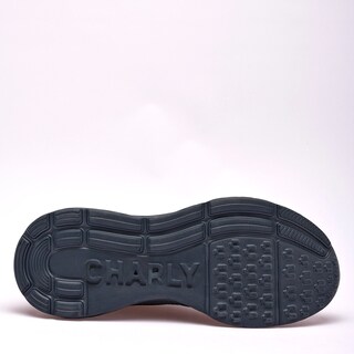 Foto 4 | Charly Tenis Deportivo Para Hombre Gris, Importado / Agujeta Elastica