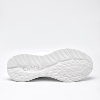 Foto 4 | Charly Tenis Deportivo Para Hombre Blanco, Agujeta Elastica, Hasta Agotar Existencia, Importado