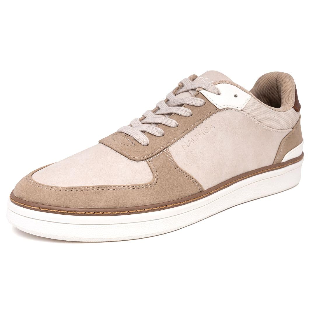 Foto 2 pulgar | Tenis de Gamuza Nautica Savar-sand para Hombre- Venta Internacional