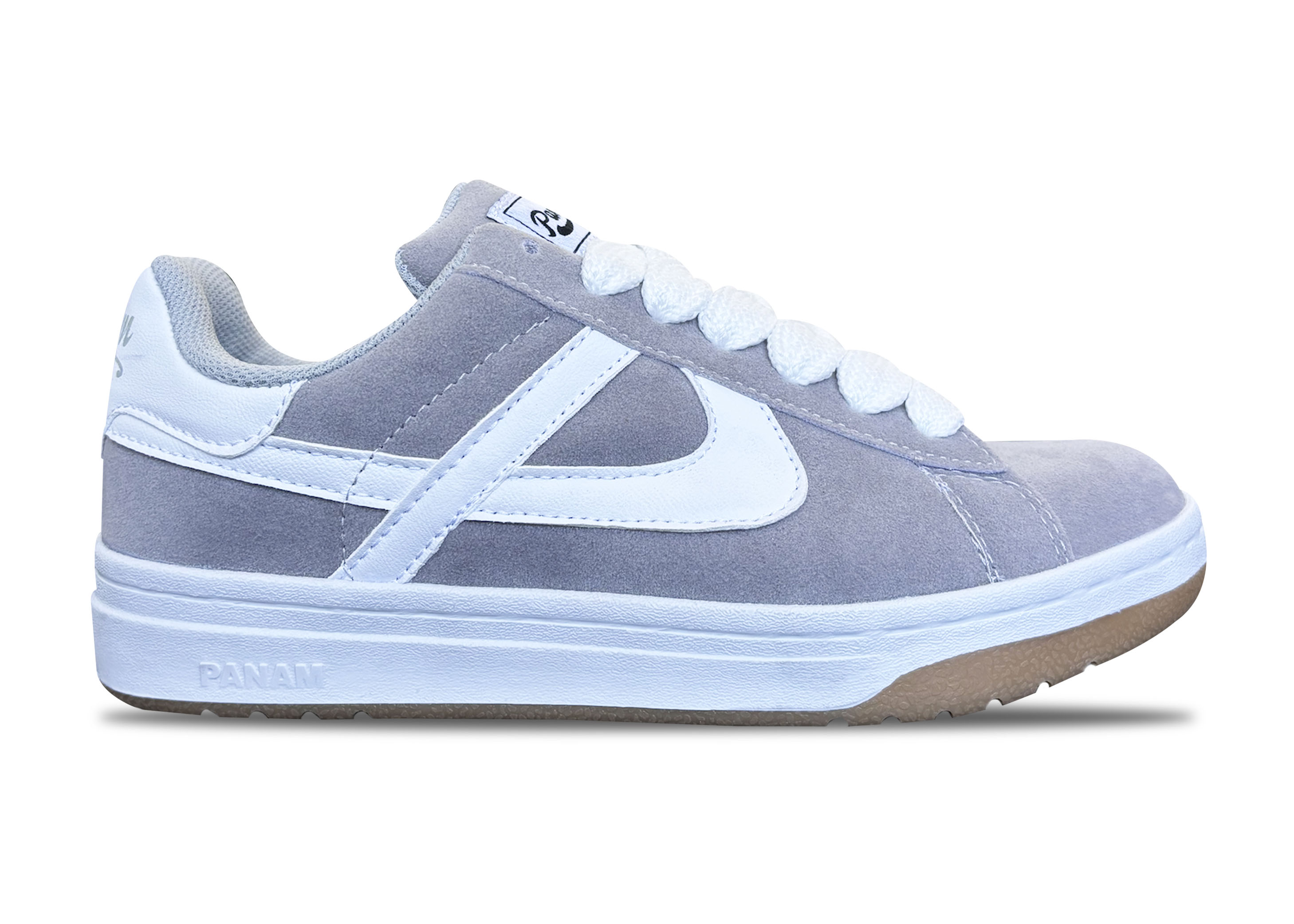 Foto 4 pulgar | Tenis Unisex Panam C.u Cemento