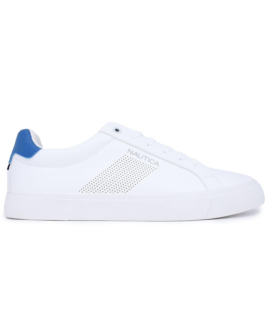 Foto 2 | Tenis Deportivos Nautica Colpa Casual Blancos para Hombre - Venta Internacional