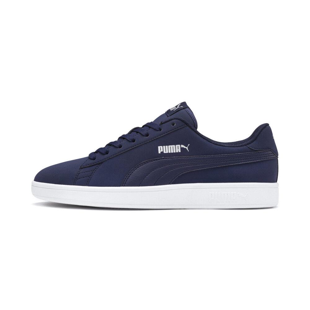 Tenis Puma Smash V2 Buck 36516015 Azules para Hombre