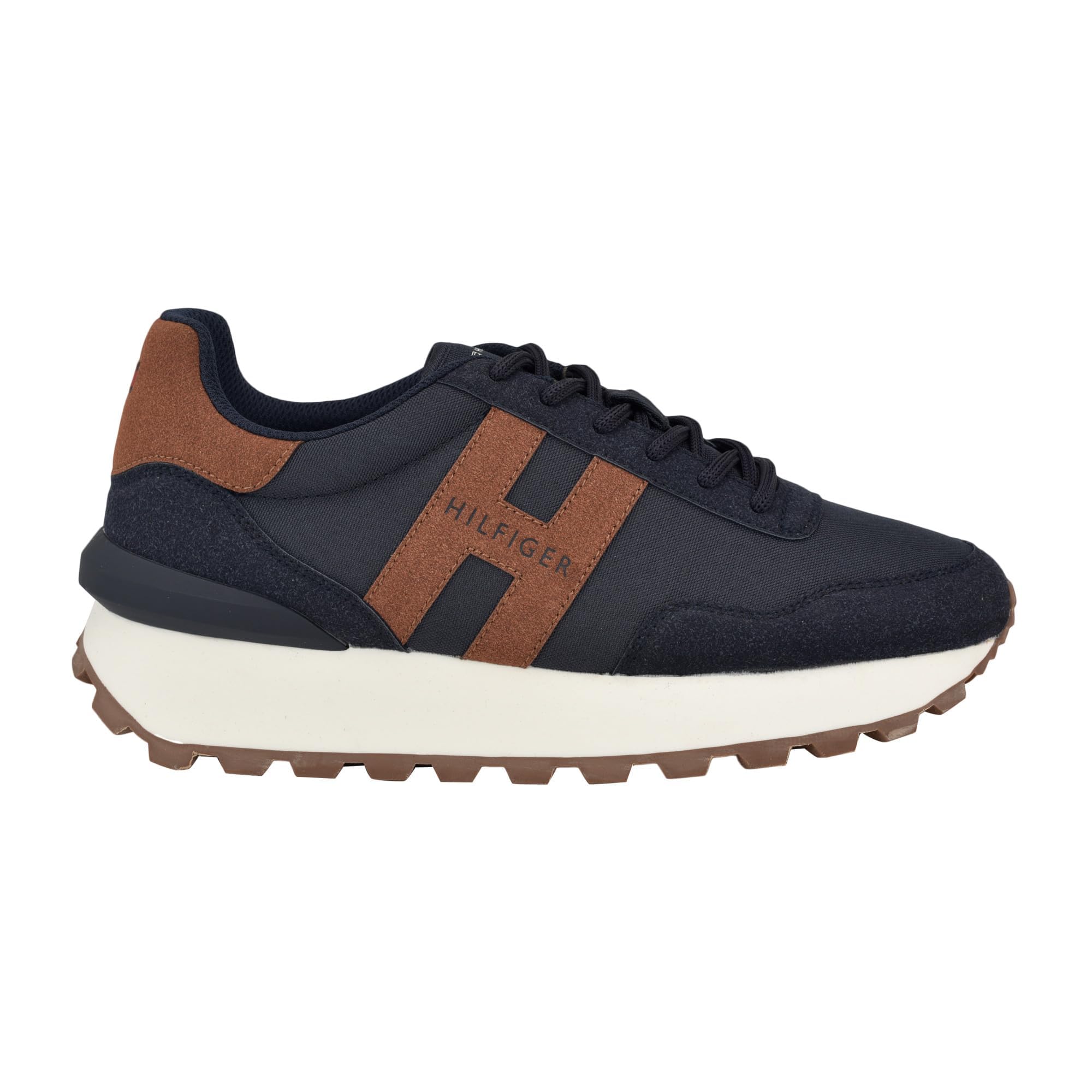Foto 6 pulgar | Zapatilla Tommy Hilfiger Gani Para Hombre, Color Azul Marino/coñac, Talla 13 - Venta Internacional.