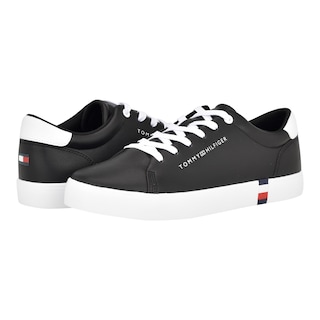 Foto 1 | Tenis Tommy Hilfiger Ramoso Negros para Hombre - Venta Internacional