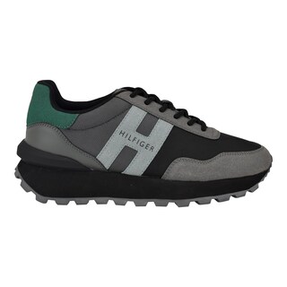 Foto 5 | Zapatilla Tommy Hilfiger Gani Para Hombre En Color Gris/negro, Talla 11.5us - Venta Internacional.