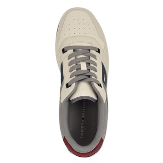 Foto 2 | Zapatilla Tommy Hilfiger Trane Para Hombre Gris Claro/crema 8.5us - Venta Internacional.