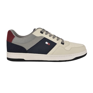 Foto 5 | Zapatilla Tommy Hilfiger Trane Para Hombre Gris Claro/crema 8.5us - Venta Internacional.