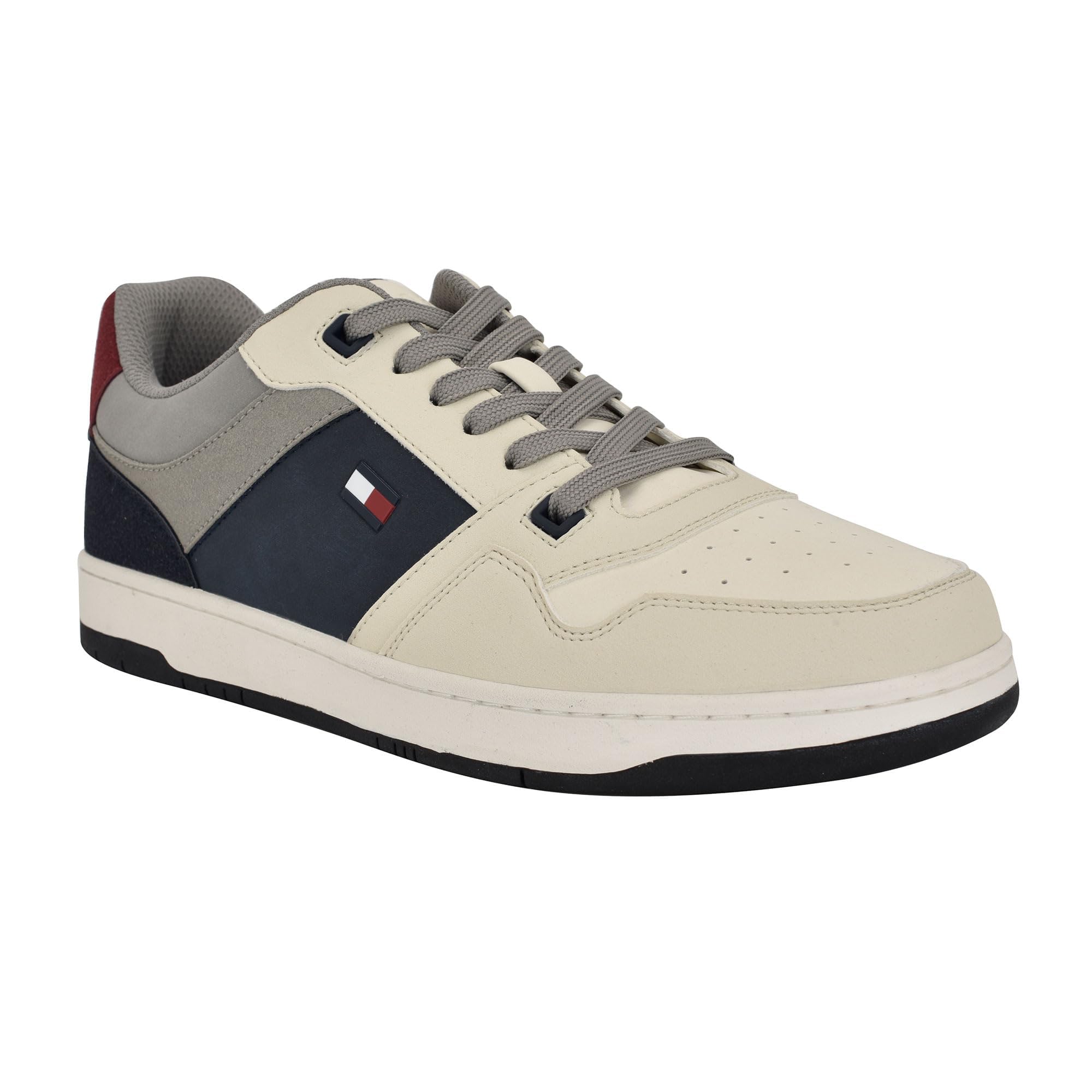Foto 7 pulgar | Zapatilla Tommy Hilfiger Trane Para Hombre Gris Claro/crema 8.5us - Venta Internacional.