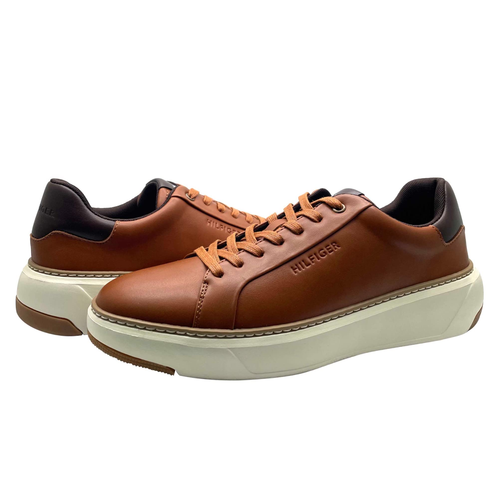 Tenis Tommy Hilfiger Hines Café para Hombre - Venta Internacional