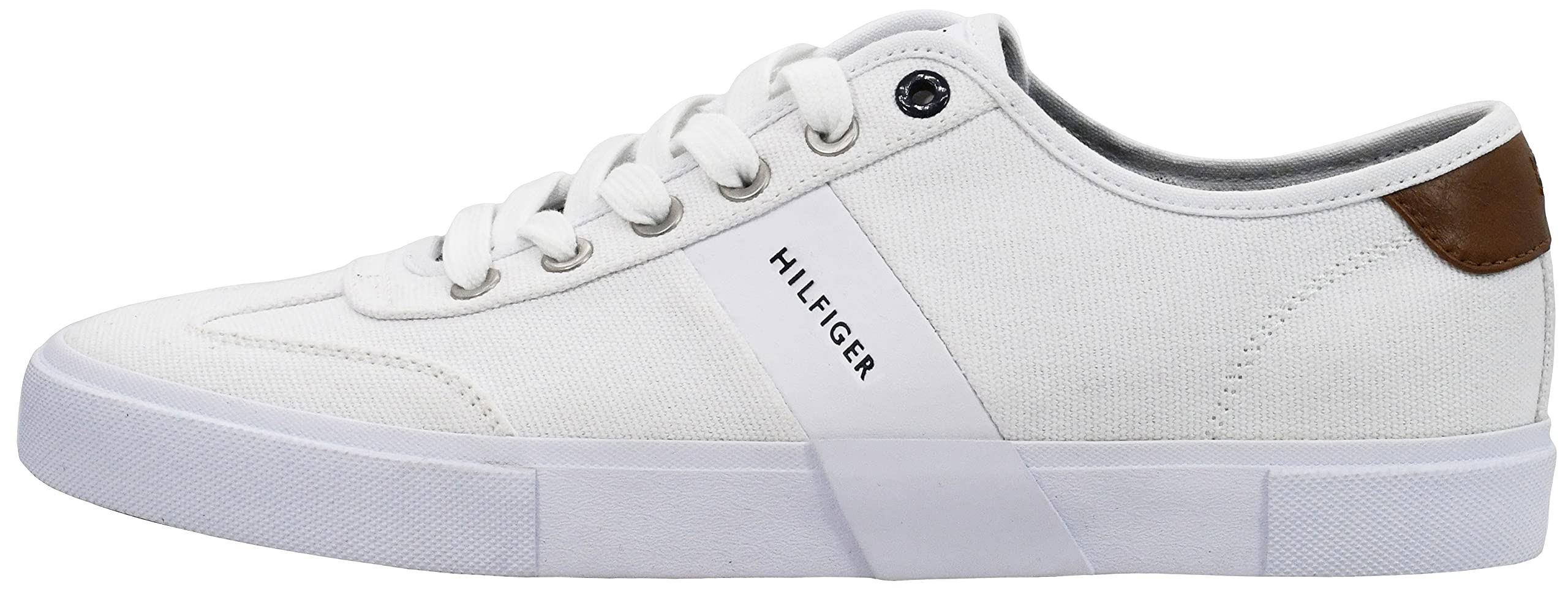 Foto 8 pulgar | Tenis Tommy Hilfiger Pandora Blancos de Lona para Hombre - Venta Internacional