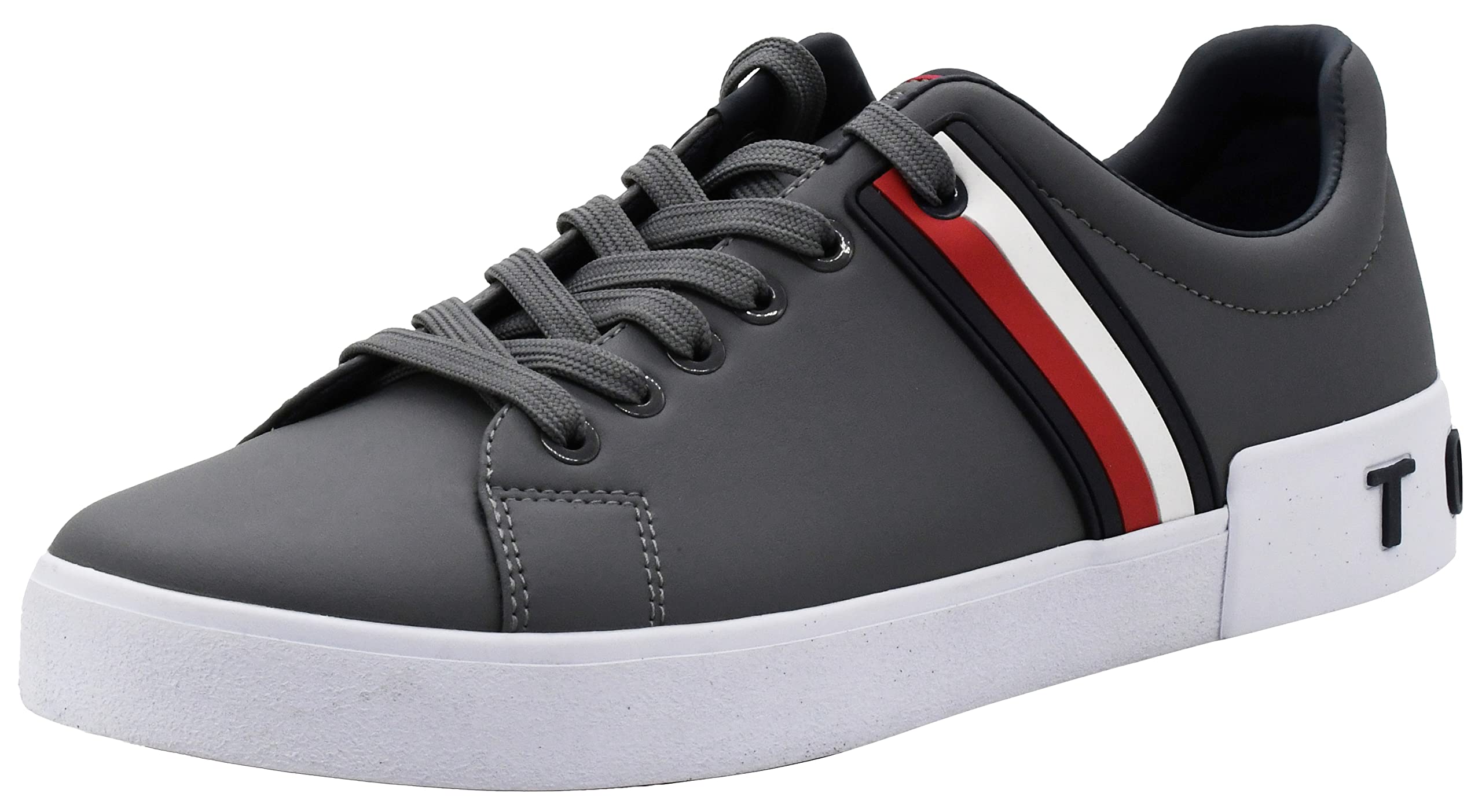 Foto 2 pulgar | Tenis Tommy Hilfiger Ramus Gris para Hombre - Venta Internacional