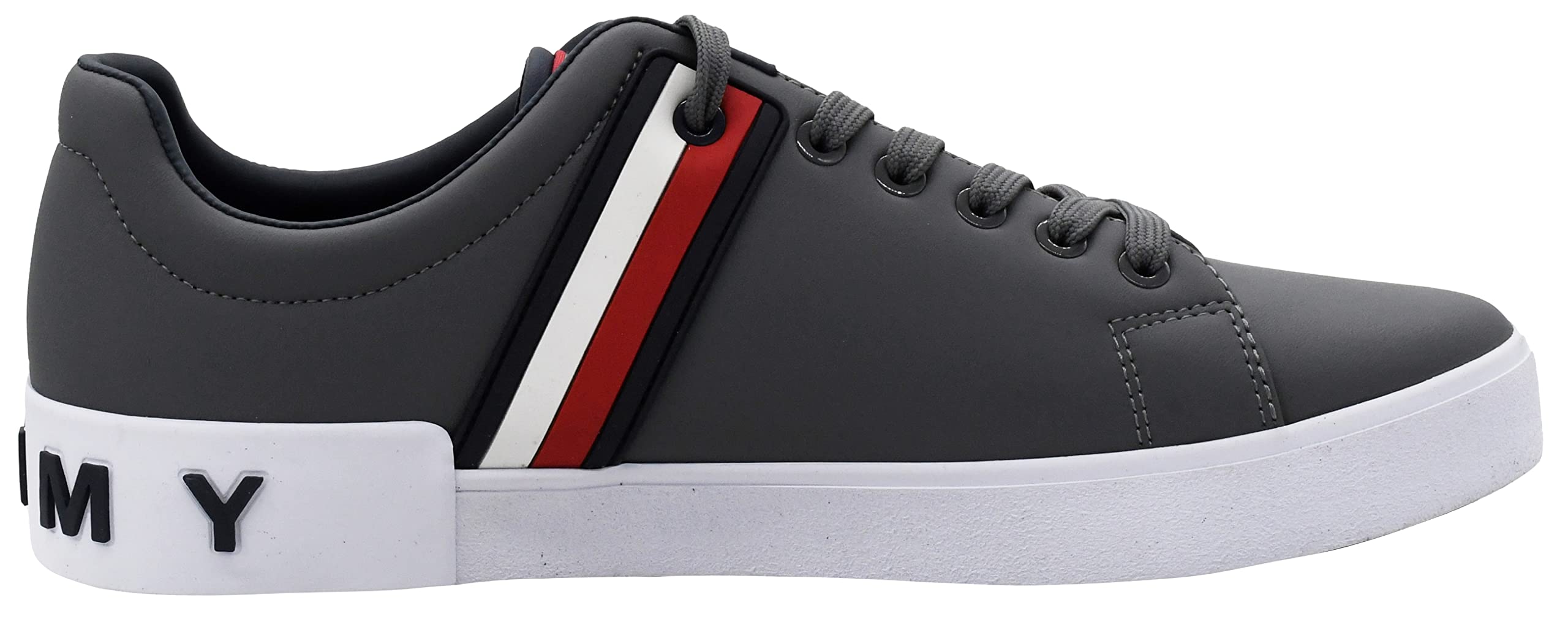 Foto 5 pulgar | Tenis Tommy Hilfiger Ramus Gris para Hombre - Venta Internacional