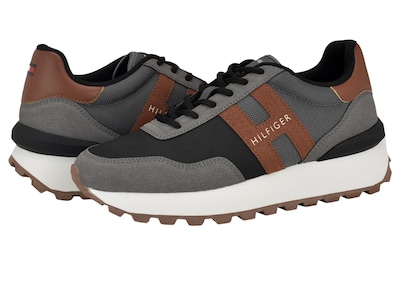 Foto 1 | Tenis Tommy Hilfiger Gani Grises para Hombre - Venta Internacional