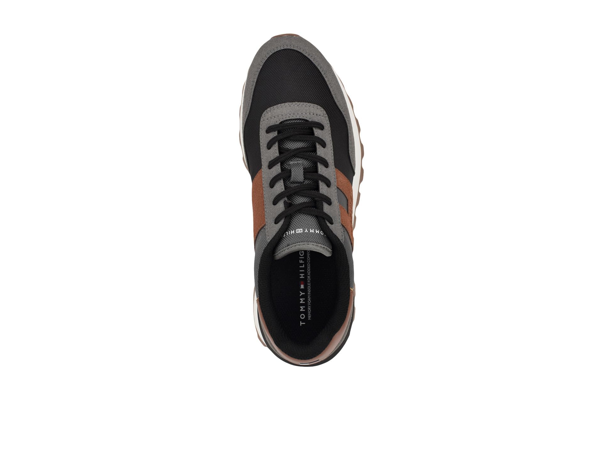 Foto 3 pulgar | Tenis Tommy Hilfiger Gani Grises para Hombre - Venta Internacional