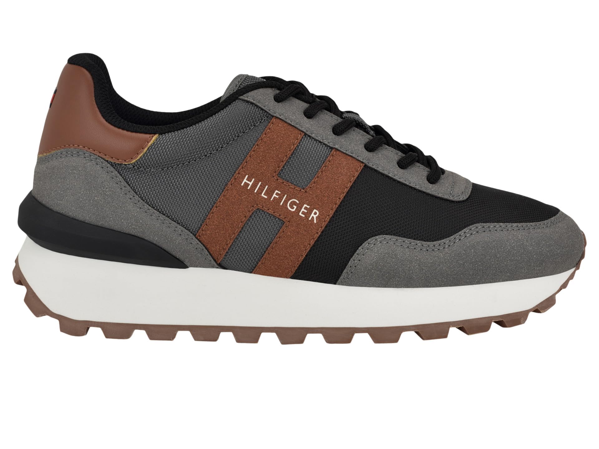 Foto 5 | Tenis Tommy Hilfiger Gani Grises para Hombre - Venta Internacional