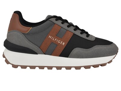 Foto 5 | Tenis Tommy Hilfiger Gani Grises para Hombre - Venta Internacional