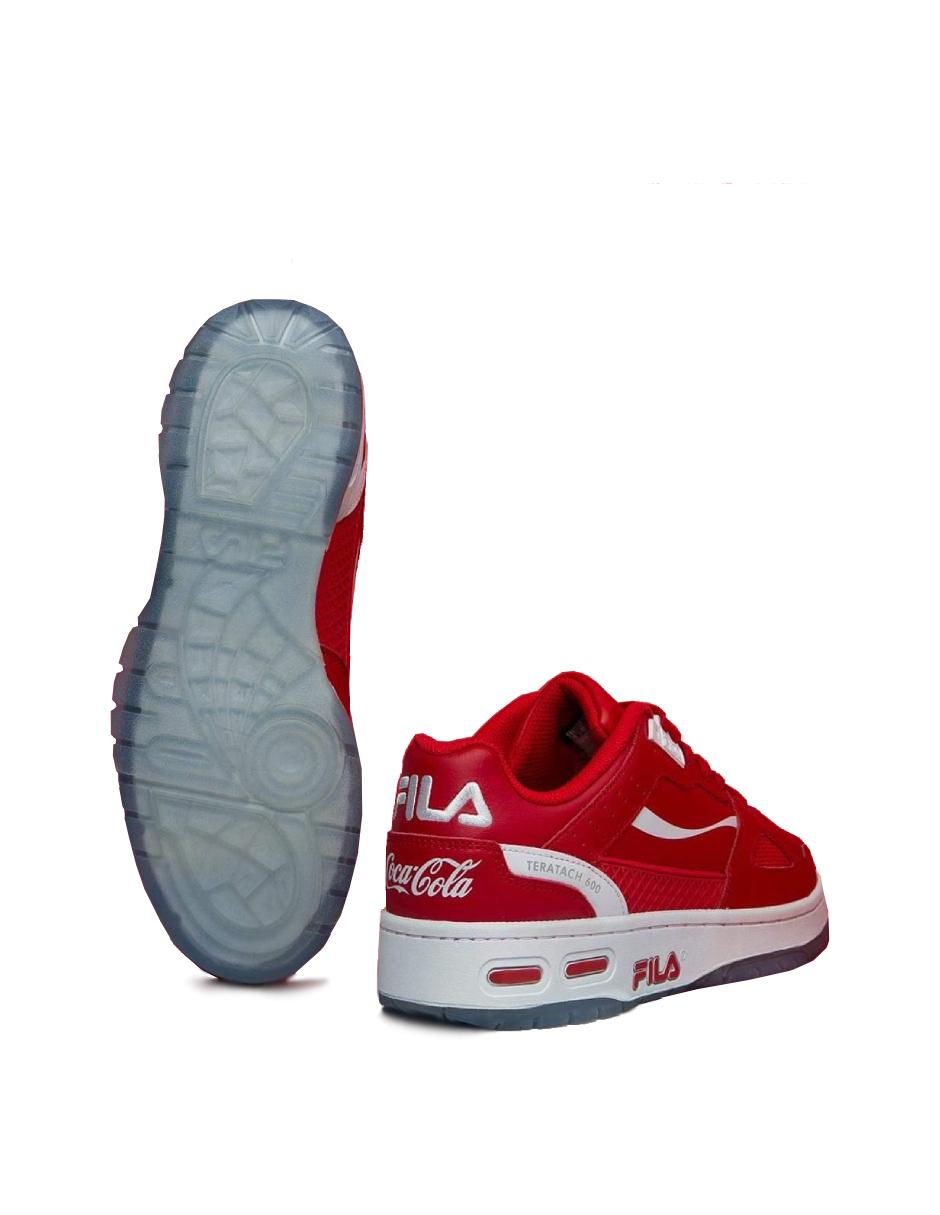 Foto 2 | Tenis Fila Teratach 600 X Coca Cola color Rojo para Hombre Casual Caminar