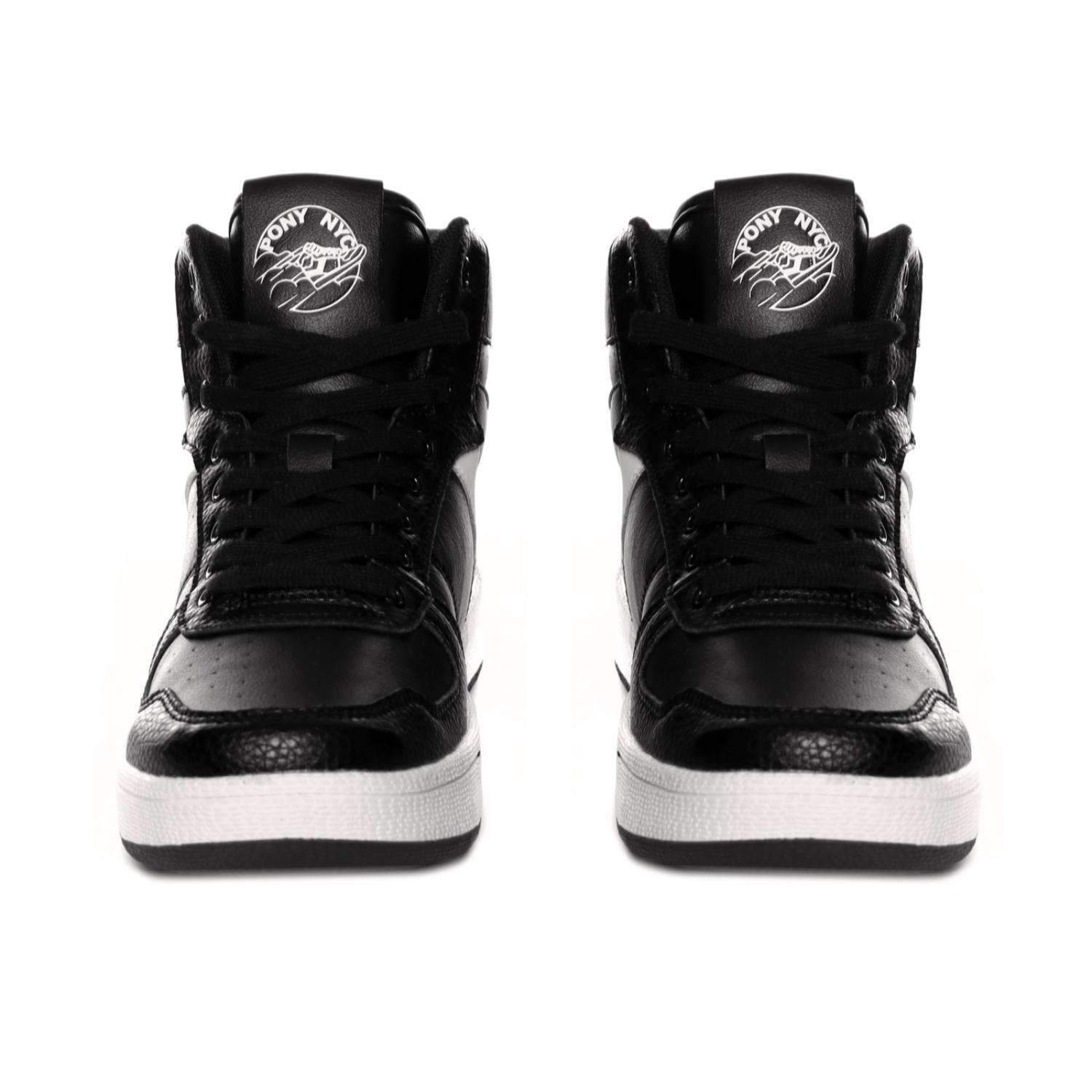 Foto 7 pulgar | Tenis Casuales Pony City Wings Hi Crow color Negro para Hombre