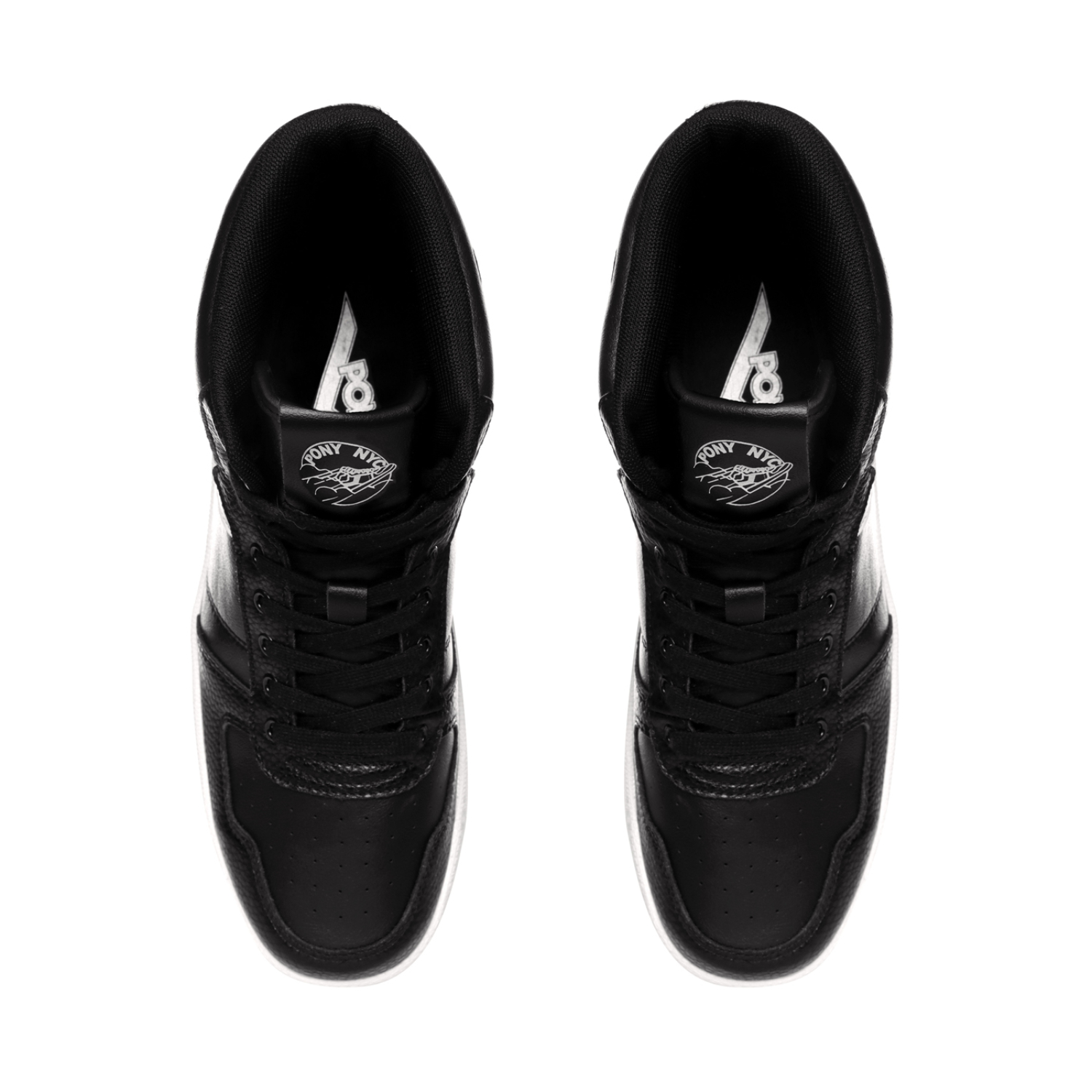 Foto 8 pulgar | Tenis Casuales Pony City Wings Hi Crow color Negro para Hombre