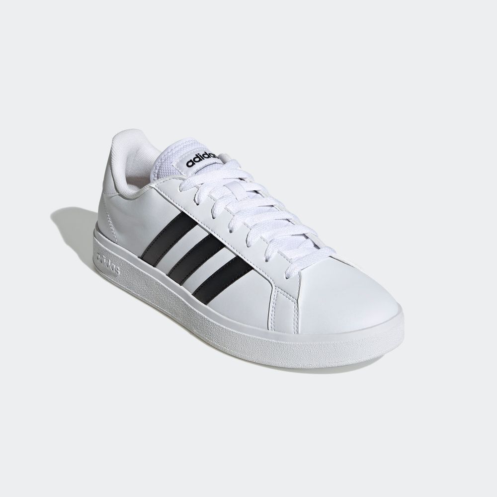 Foto 7 pulgar | Tenis Adidas Grand Court Base 2.0 Blancos para Hombre