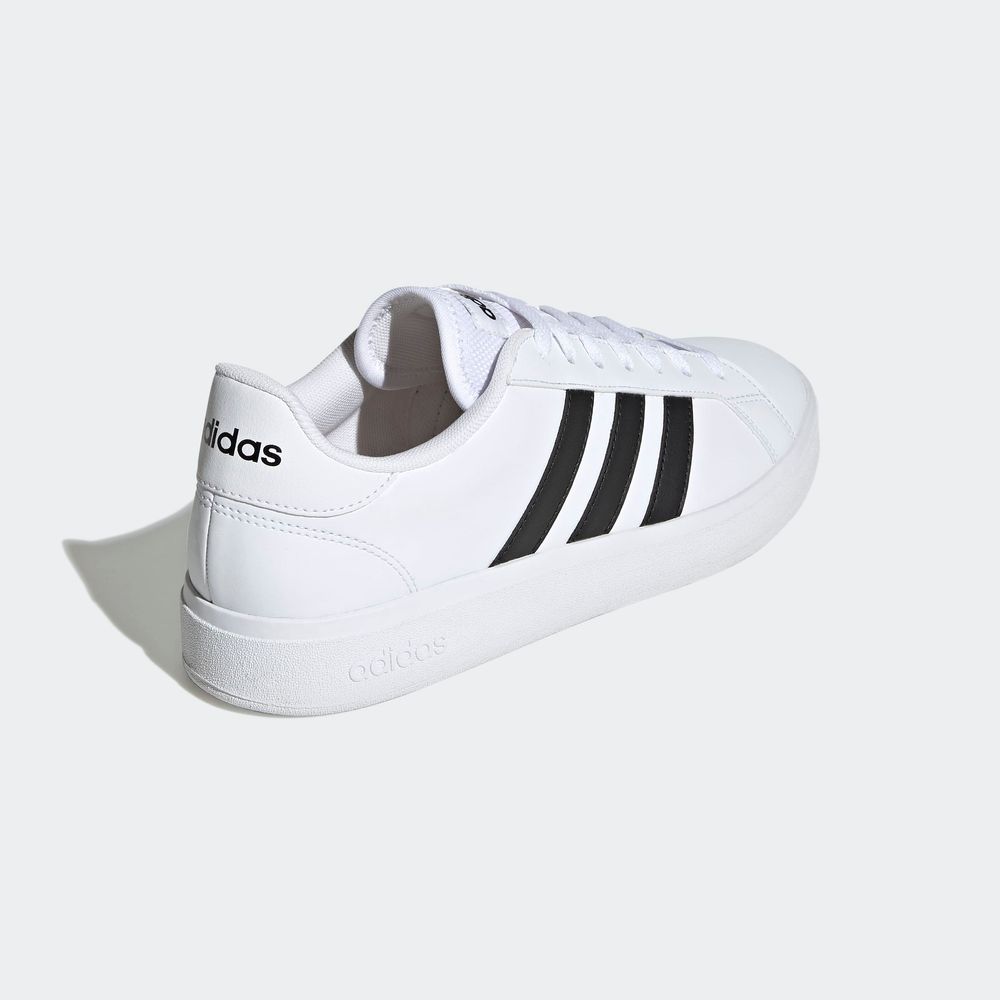 Foto 8 pulgar | Tenis Adidas Grand Court Base 2.0 Blancos para Hombre