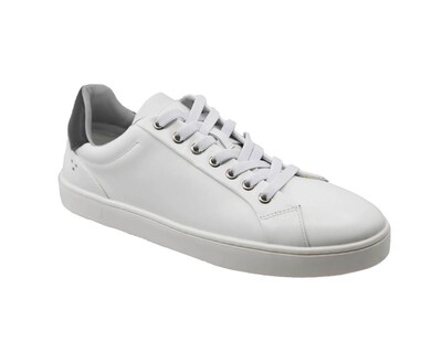 Foto 1 | Tenis de Piel Triples Edric 36050 color Blanco para Hombre