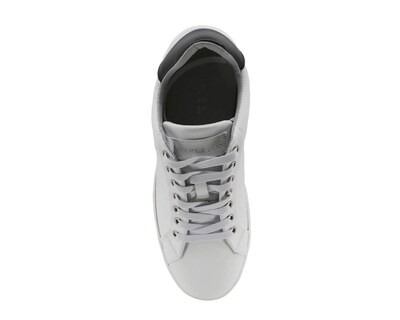 Foto 2 | Tenis de Piel Triples Edric 36050 color Blanco para Hombre