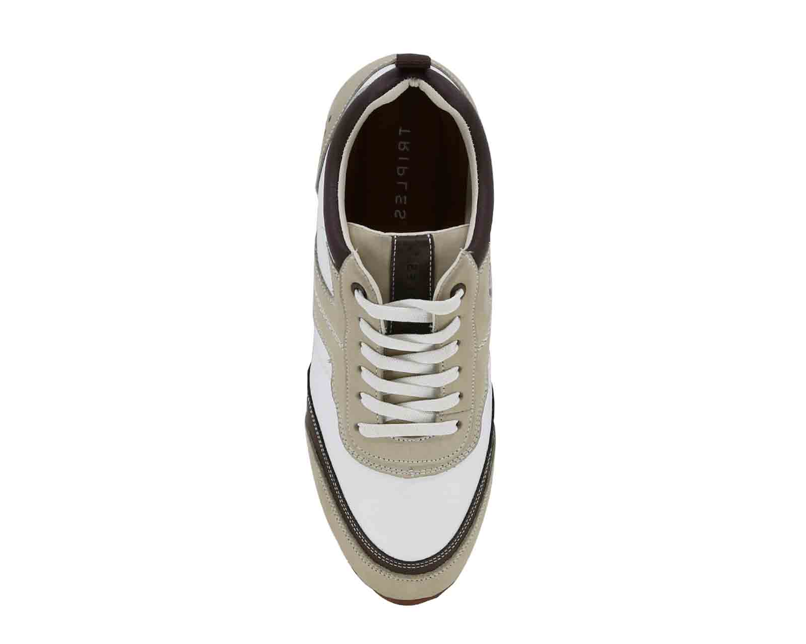 Foto 3 pulgar | Sneaker Urbano Triples Turbo 36082 color Beige Caballero