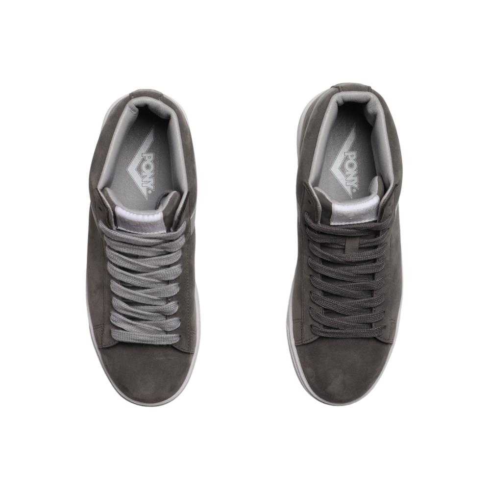 Foto 3 pulgar | Tenis Pony Top Star Hi Monument color Gris Unisex