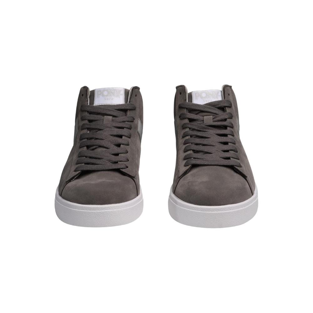 Foto 4 pulgar | Tenis Pony Top Star Hi Monument color Gris Unisex