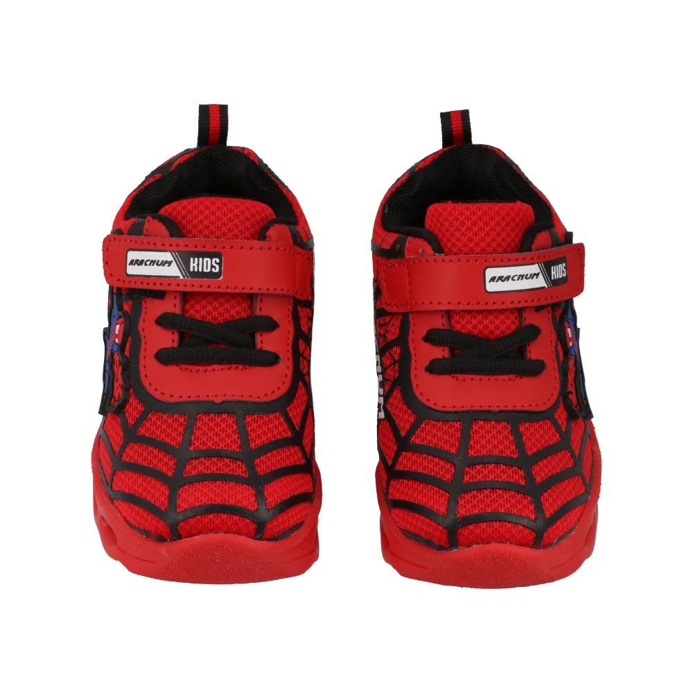 Foto 4 pulgar | Tenis Deportivos Space Boys Spíderman Luces Rojos para Niño