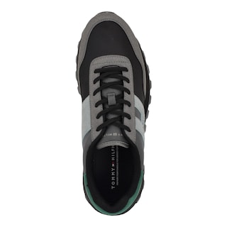 Foto 2 | Zapatilla Tommy Hilfiger Gani Para Hombre En Color Gris/negro, Talla 10.5us - Venta Internacional.
