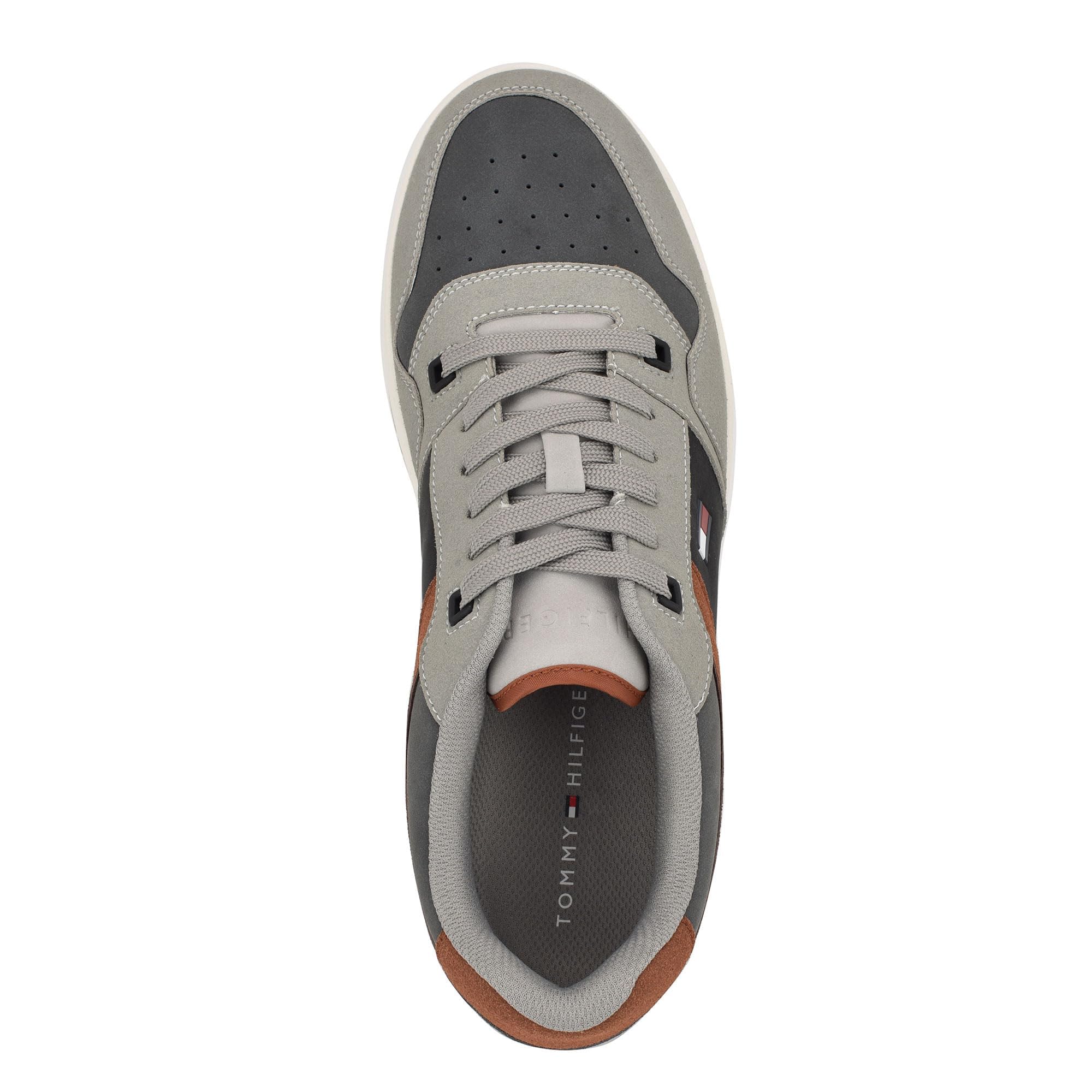 Foto 3 pulgar | Zapatilla Tommy Hilfiger Trane Para Hombre Gris Multi 030 - Venta Internacional.
