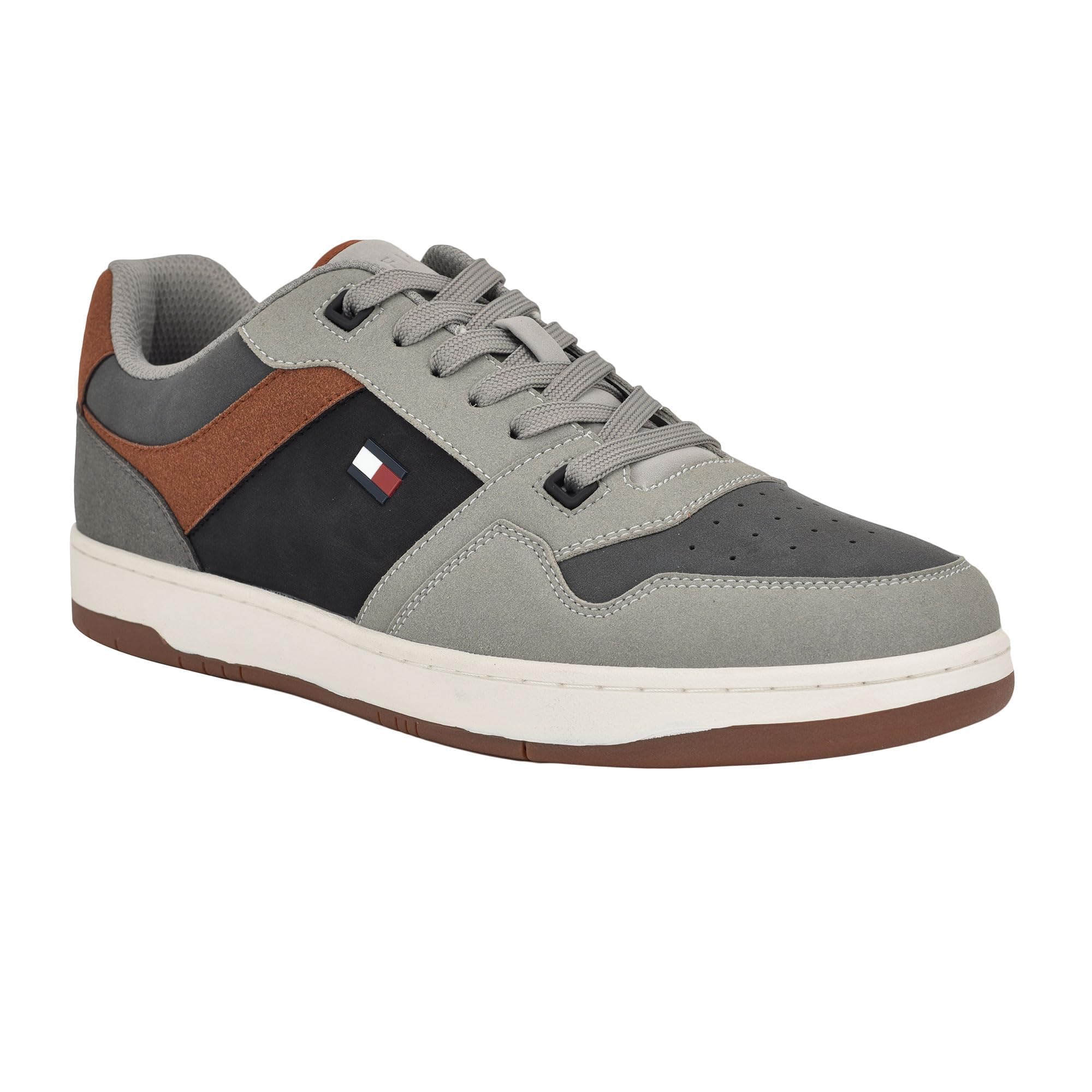 Foto 7 pulgar | Zapatilla Tommy Hilfiger Trane Para Hombre Gris Multi 030 - Venta Internacional.