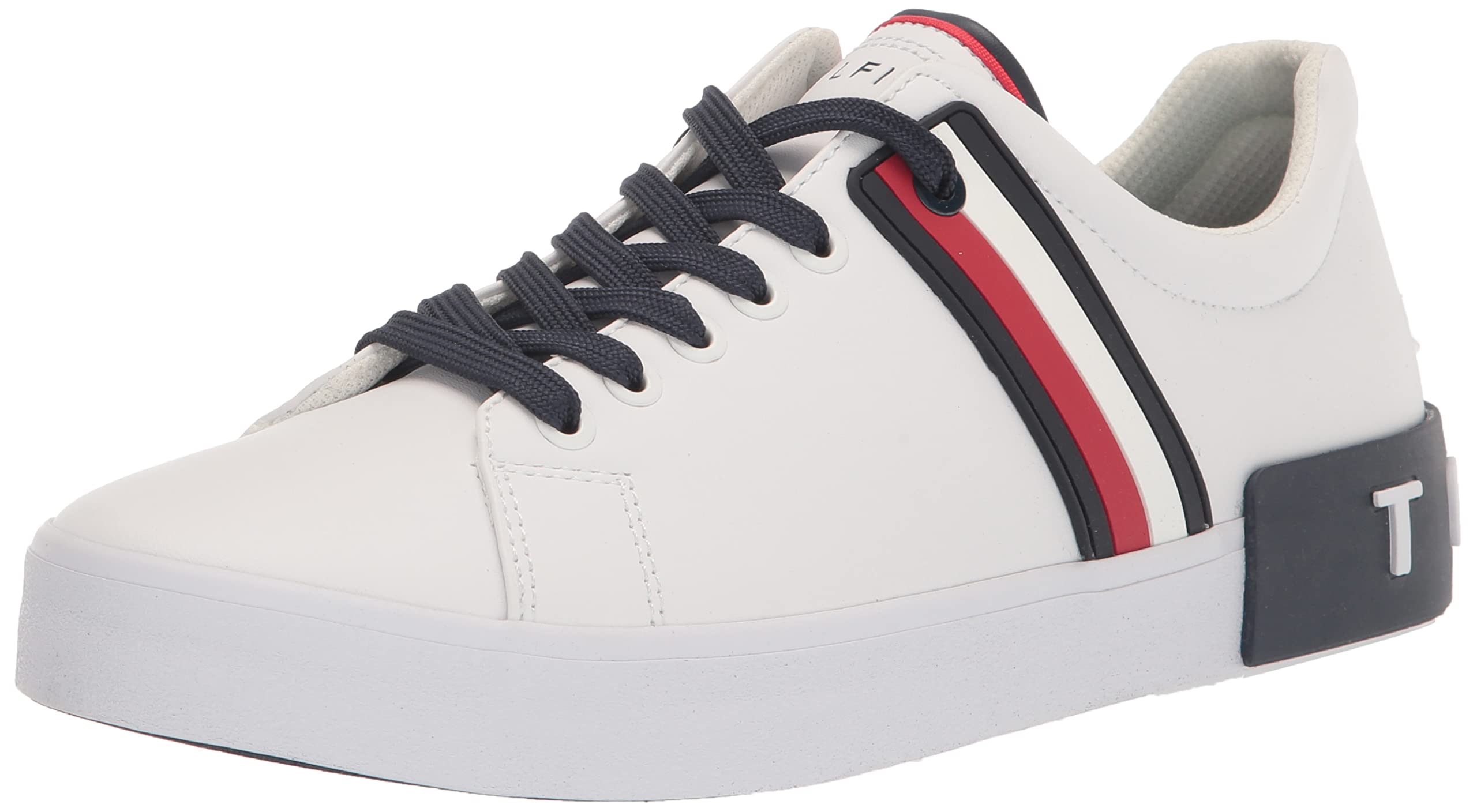 Zapatilla Tommy Hilfiger Ramus Para Hombre Blanco/azul Marino Multi 145 - Venta Internacional.