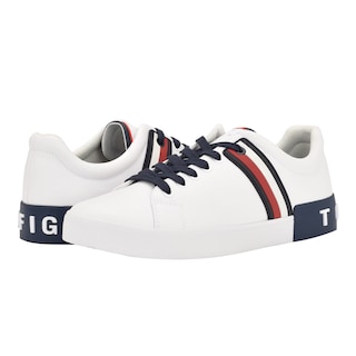 Foto 2 | Zapatilla Tommy Hilfiger Ramus Para Hombre Blanco/azul Marino Multi 145 - Venta Internacional.