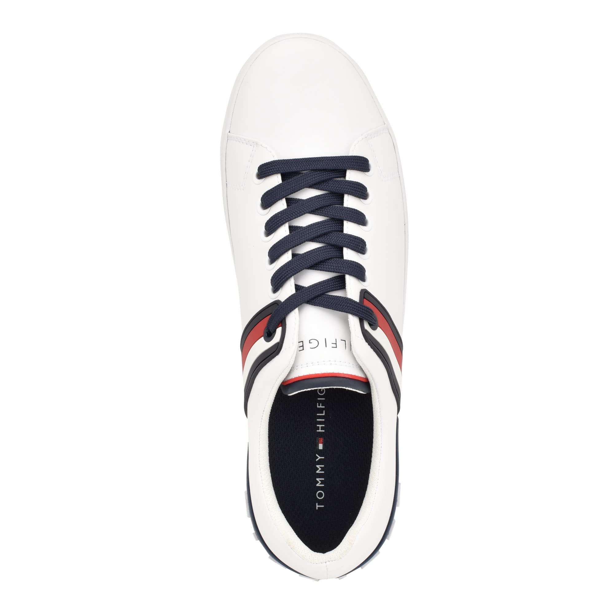 Foto 4 pulgar | Zapatilla Tommy Hilfiger Ramus Para Hombre Blanco/azul Marino Multi 145 - Venta Internacional.