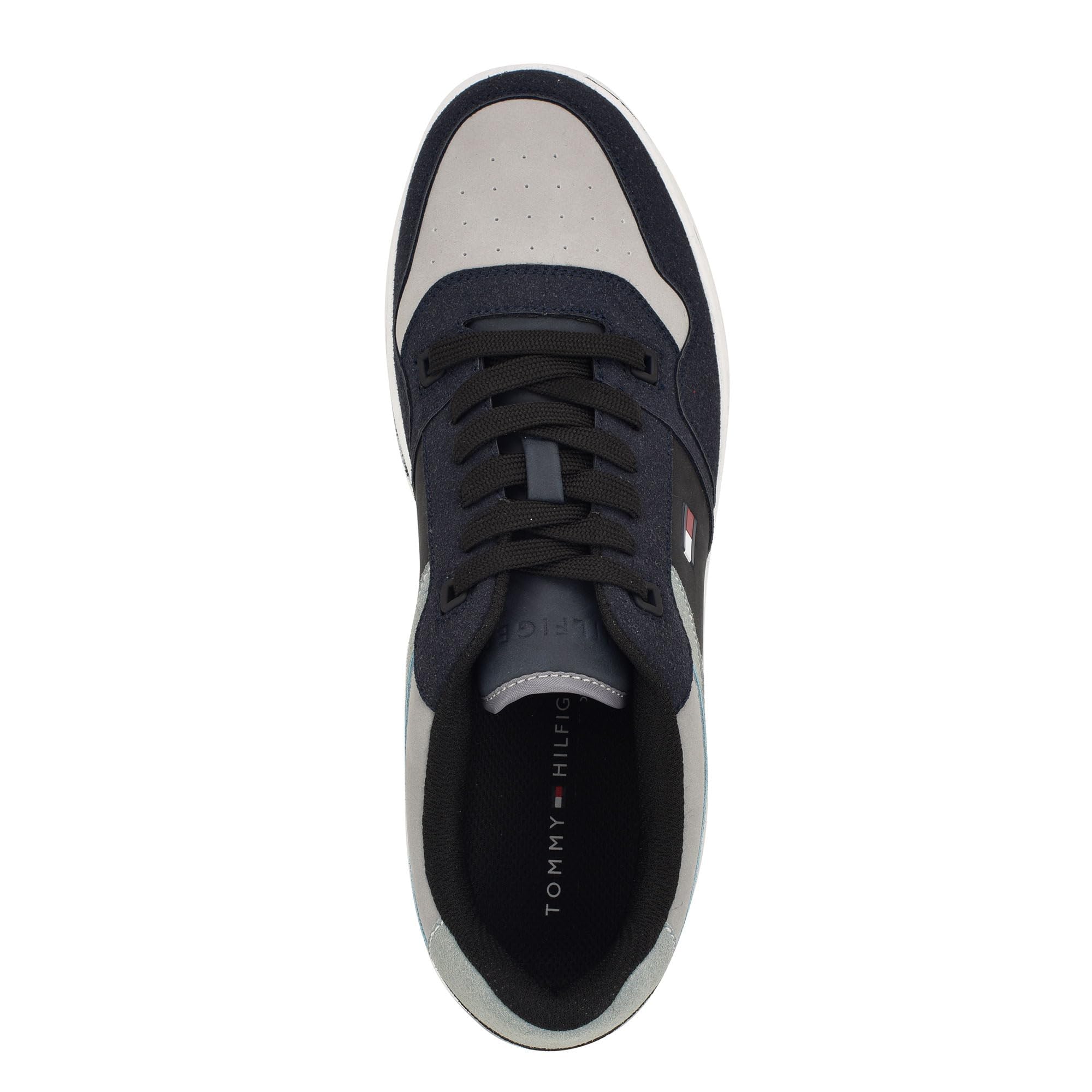 Foto 2 | Zapatilla Tommy Hilfiger Trane Para Hombre, Azul Marino, Talla 8 - Venta Internacional.