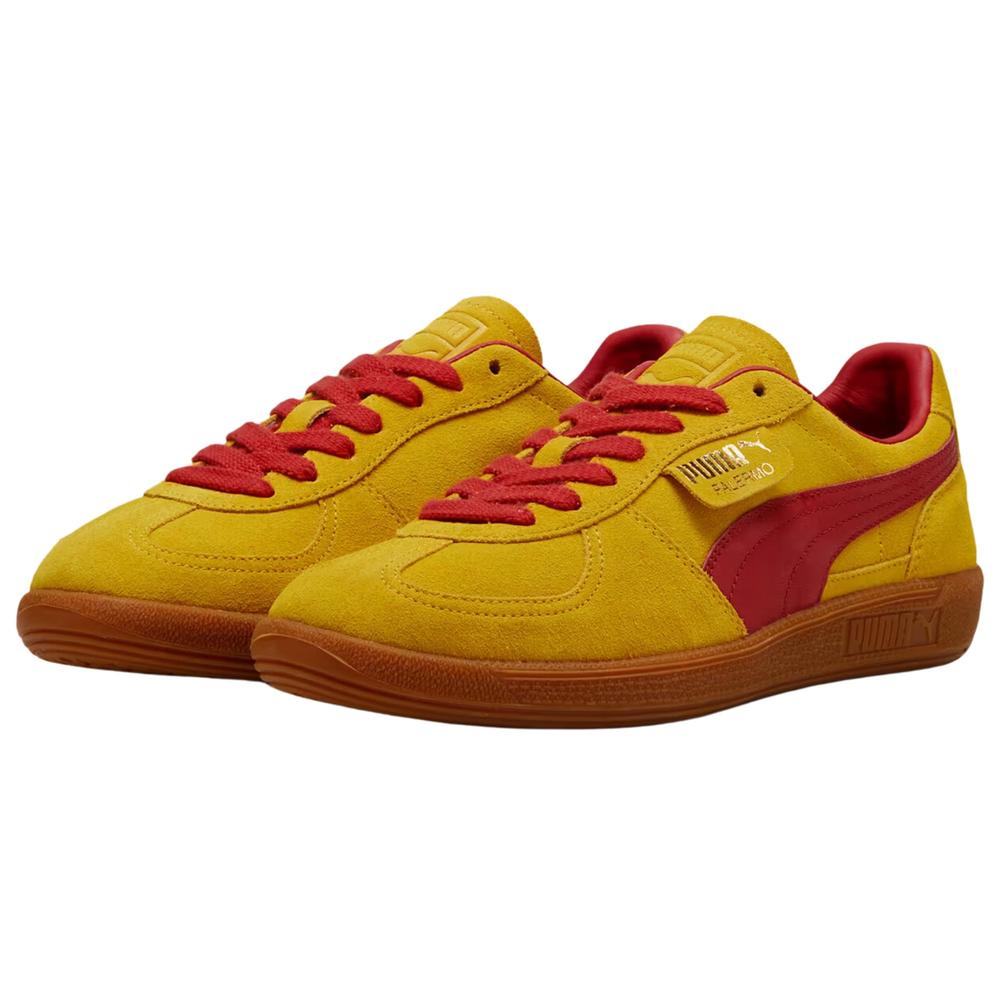 Foto 3 pulgar | Tenis Puma Palermo Pele Hombre Casual Amarillo